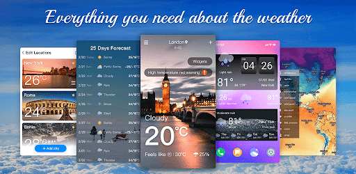 Weather app - Radar & Widget