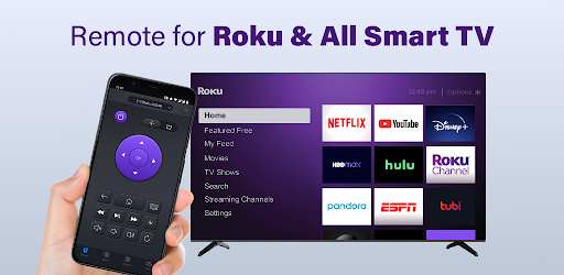 TV Remote for Ruku & Smart TV